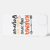 ビブ前向きス | やる気を起こさせる引用文 iPhoneケース (裏面横)