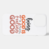 ビブ前向きス | やる気を起こさせる引用文 iPhoneケース (裏面横)