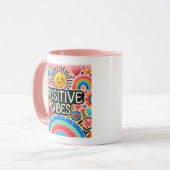 ビブ前向きス、カラフルマグ マグカップ (正面左)