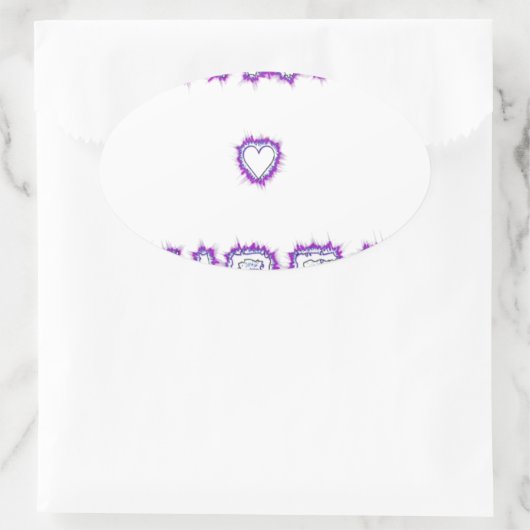 ビブ頭が切れるス引用文文字アートデザイン 楕円形シール (バッグ)