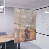 ビベスのみ |ラブストーリーへようこそ結婚 ウィンドウサイン