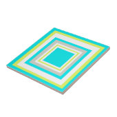 ビベスハッピーパステル前向きカラーズ抽象芸術アート タイル (側面)