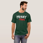 ビベスメリークリスマスTシャツグリーン Tシャツ (正面フル)