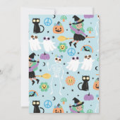 ビベス不気味ハロウィーン招待状 招待状 (裏面)