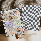 ビベス不気味ハロウィーン誕生日招待状 招待状