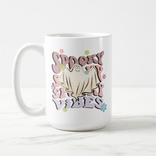 ビベス不気味レトロハロウィーン コーヒーマグカップ (左)