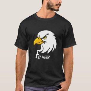 ビベス前向きイーグルヘッド感動的カスタム Tシャツ