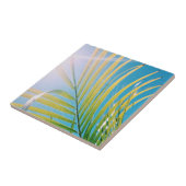 ビベス前向きパームツリーサニー タイル (側面)