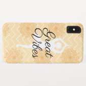 ビベス素晴らしヨガポーズ Case-Mate iPhoneケース (裏面(横))