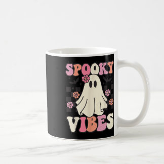 ビベハロウィン不気味幽霊衣装レトログルーヴィ コーヒーマグカップ