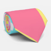 ビベパステル前向きカラーズ抽象芸術アートタイ ネクタイ (ロール)