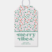 ビベパーソナライズされたスメリーギフトラベル ギフトタグ (正面)