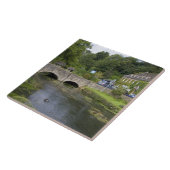 ビベリー村のマスの流れ タイル (側面)