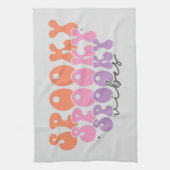 ビベ不気味ス不気味 キッチンタオル (縦)