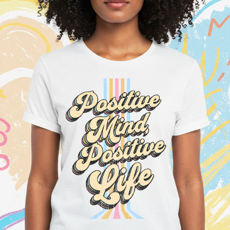ビベ前向きーマッ前向きド Tシャツ