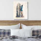 ビポスター キャンバスプリント (インサイチュ (寝室))