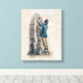 ビポスター キャンバスプリント (インサイチュ (ウッドフロア))