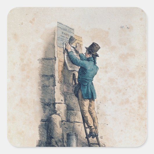 ビポスター スクエアシール (正面)