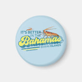 ビミニアイランズバハママグネットバケーションクルーズ マグネット (正面)