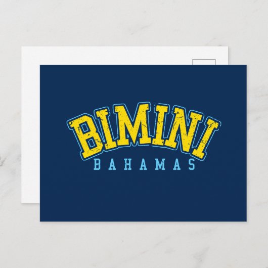 ビミニアイランドバハマハガードバケーションクルーズ ポストカード (正面/裏面)