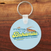 ビミニアイランドバハマバケーションバハマクルーズ キーホルダー (正面)