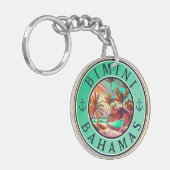 ビミニバハマいかり魚釣りトラベルボート キーホルダー (正面左)