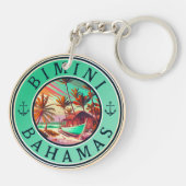 ビミニバハマいかり魚釣りトラベルボート キーホルダー (裏面)