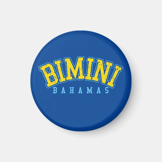 ビミニバハママグネットバケーションクルーズバハマ マグネット (正面)