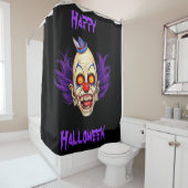 ビムベザホラーピエロ(ハッピーハローウィン) シャワーカーテン (インサイチュ)