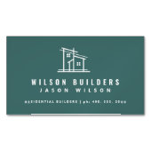 ビモダンルダーの名刺磁石 マグネット名刺 (正面)