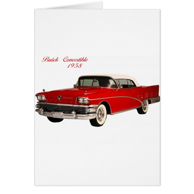 ビュイックコンバーチブル1958 (正面)