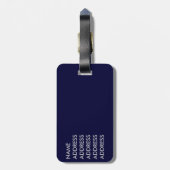 ビュイック1950すごいエイト ラゲッジタグ (裏面縦)