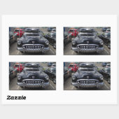 ビュイック1950すごいエイト 長方形シール (シート)