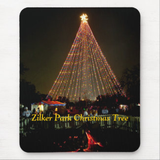 ビュッシュ・ド・ノエル、Zilker公園のクリスマスツリー マウスパッド