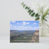 ビュッテクリークキャニオンinビュッテカウンティカリフォルニア ポストカード (スタンド正面)