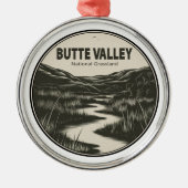 ビュッテバレー全国草原カリフォルニアストリーム メタルオーナメント (正面)