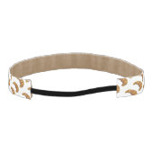 ビュッテリークロワッサンクレッフランスのクストブレックファーストペストリー アスレチックヘッドバンド (裏面)