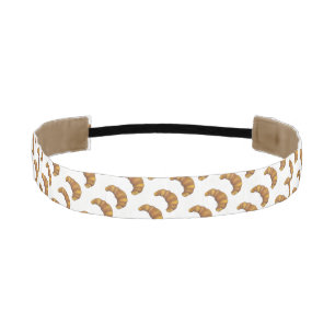 ビュッテリークロワッサンクレッフランスのクストブレックファーストペストリー アスレチックヘッドバンド