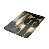 ビュッフェを特徴とする美しい南西部のバスマット バスマット (アングル)