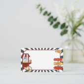 ビュッフェカーニバルラベル用サーカス座席表 プレイスカード (スタンド正面)