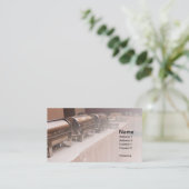 ビュッフェテーブル 名刺 (スタンド正面)