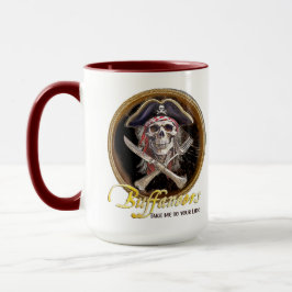 「ビュッフェナー」が私を自由に導く マグカップ