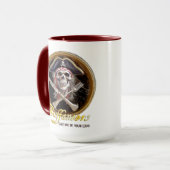 「ビュッフェナー」が私を自由に導く マグカップ (正面左)