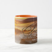 ビューでライフを澄ん表示 マグカップ (中央)