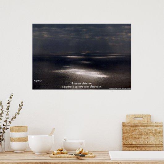 ビューの品質 ポスター (キッチン)