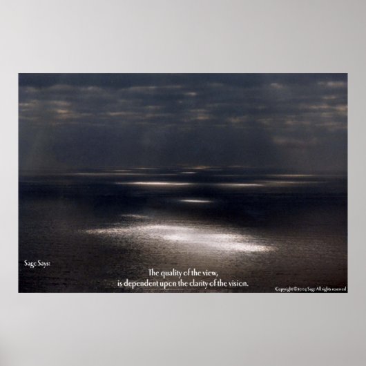 ビューの品質 ポスター (正面)