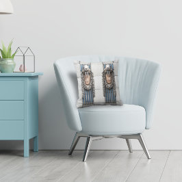 ビューアーツウォルラス彫刻カスタム彫刻モノグラム クッション