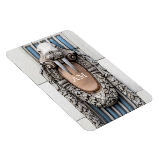 ビューアーツウォルラス彫刻カスタム彫刻モノグラム マグネット (右側)