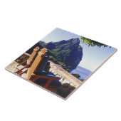 ビューオブグロスピトンフロムストーンフィールドエステートヴィラ タイル (側面)