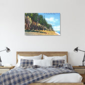 ビューオブザオーヴェンズアットバーハーバー キャンバスプリント (インサイチュ (寝室))